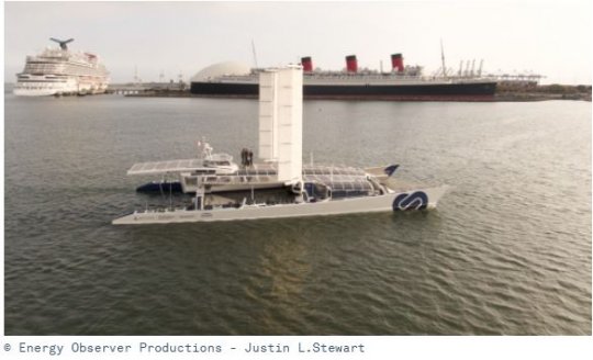Première escale américaine du navire du futur : Energy Observer est à Long Beach du 23 au 28 avril @energy_observer